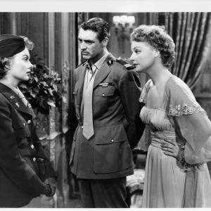 Still of Cary Grant Ronald Reagan Marion Marshall and Ann Sheridan in I Was a Male War Bride 1949