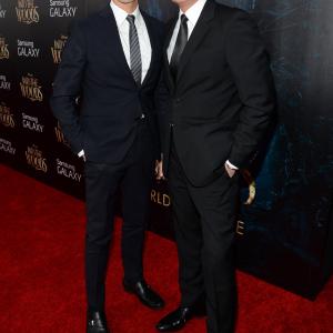 John DeLuca and Rob Marshall at event of Into the Woods (2014)