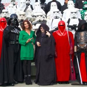 Vanessa Marshall, Hera, Star Wars Rebels, Disney XD, with 501st Legion at WONDERCON 2014.