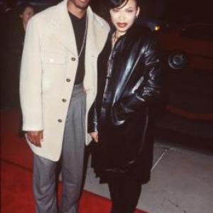 Tisha CampbellMartin and Duane Martin at event of Woo 1998