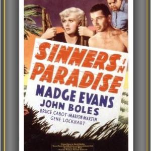 Bruce Cabot Gene Lockhart and Marion Martin in Sinners in Paradise 1938