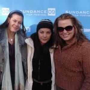 Stacey Martino, Camilla Sanes, and Tasha Oldham at Sundance