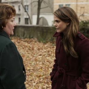 Still of Keri Russell and Margo Martindale in The Americans (2013)