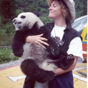Raising a Baby Panda from the Woolong Reserver in Szchechaun Province in China for Warner Bros The Amazing Panda Adventure