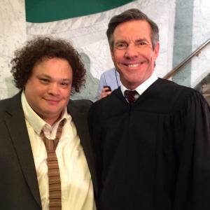 Thanks to the awesome, Dennis Quaid on the set of 