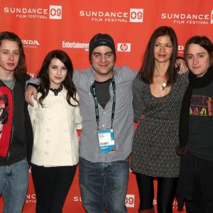 Rory Culkin Emma Roberts Derick Martini Jill Hennesy and Kieran Culkin at Sundance for Lymelife