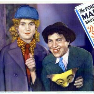 Chico Marx and Harpo Marx in Duck Soup 1933