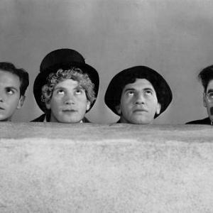 Groucho Marx Harpo Marx Chico Marx Zeppo Marx Paramount Photo circa 1930 IV