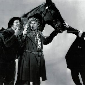 Groucho Marx Chico Marx and Harpo Marx in A Day at the Races 1937