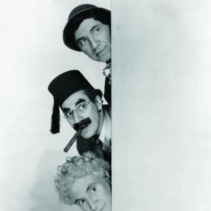 Still of Groucho Marx Chico Marx and Harpo Marx in A Night in Casablanca 1946
