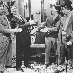 Still of Groucho Marx Chico Marx Harpo Marx and Zeppo Marx in The Cocoanuts 1929