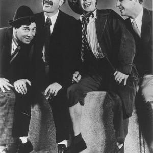 Groucho Marx Chico Marx Harpo Marx and Zeppo Marx in Animal Crackers 1930