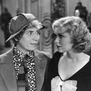 Still of Verna Hillie and Harpo Marx in Duck Soup 1933