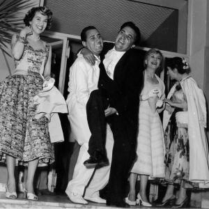 Federico Fellini, Giulietta Masina, Alberto Sordi