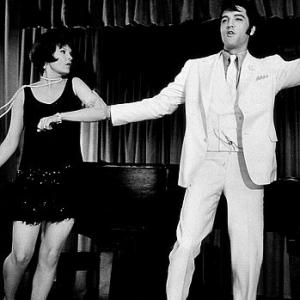 Elvis Presley and Marlyn Mason in 