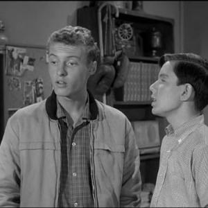 Still of Jerry Mathers and Ken Osmond in Leave It to Beaver 1957