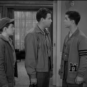 Still of Frank Bank Tony Dow and Jerry Mathers in Leave It to Beaver 1957