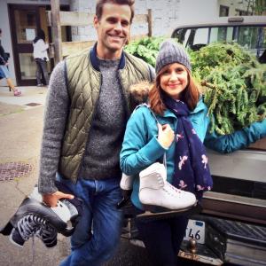 With Kellie Martin in The Christmas Ornament