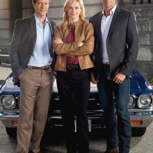 Still of Rachel Blanchard Cameron Mathison and Jack Wagner in My Gal Sunday 2014