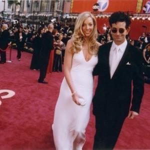 Ashley Anderson Matthau and Charlie Matthau arriving at the 2005 Oscars