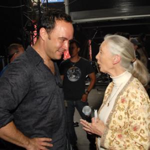 Jane Goodall and Dave Matthews