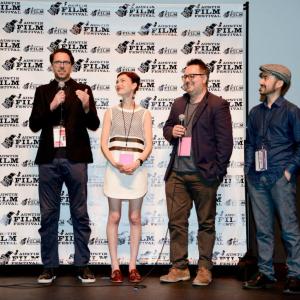 craig behenna, tilda cobham-hervey, nick matthews and david ngo at Austin Film Festival 2014