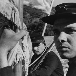 Still of Audie Murphy and Bill Mauldin in The Red Badge of Courage (1951)