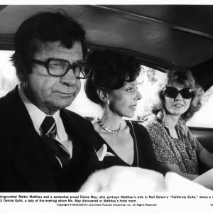 Still of Walter Matthau, Denise Galik and Elaine May in California Suite (1978)