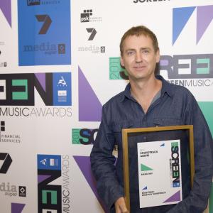 Rafael May winning Best Soundtrack Album APRA AGSC 2011 SCREEN MUSIC AWARDS.