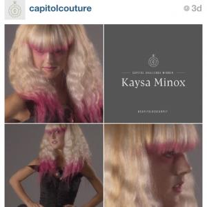 Lindley Mayer as Kaysa Minox for Hunger Games- Catching Fire.