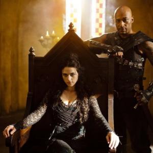 Still of Terence Maynard and Katie McGrath in Merlin 2008