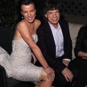 Debi Mazar and Mick Jagger at event of The Women 2008