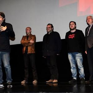 Jury members in Fantasporto 2014 with Loris Curci, Cyril Despontin, Jordi Navarro, Nigel Floyd.