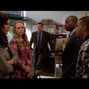 Heather Mazur, Mackenzie Wareing, Michael Gladis, Don Cheadle and Donis Leonard Jr. in House Of Lies