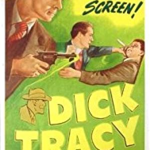 Morgan Conway Anne Jeffreys and Mike Mazurki in Dick Tracy 1945