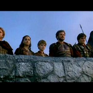 Murray McArthur, Aishwarya Rai, Thomas Sangster, Colin Firth, Rupert Friend and Nonso Anozie in The Last Legion