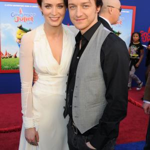 James McAvoy and Emily Blunt at event of Gnomeo & Juliet (2011)