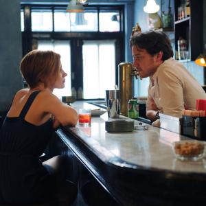 Still of James McAvoy and Jessica Chastain in The Disappearance of Eleanor Rigby: Them (2014)
