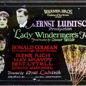 Ronald Colman, Bert Lytell, May McAvoy and Irene Rich in Lady Windermere's Fan (1925)