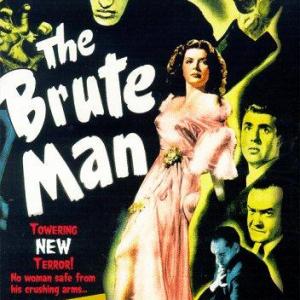 Jane Adams Rondo Hatton and Donald MacBride in The Brute Man 1946