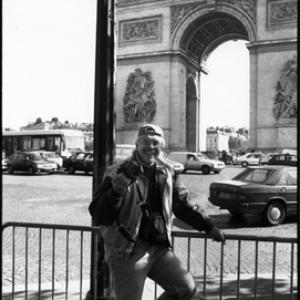 Photographer Bruce McBroom Paris 1995