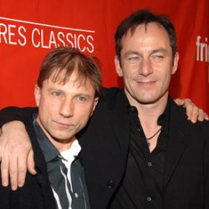 Jason Isaacs and Simon McBurney at event of Friends with Money 2006