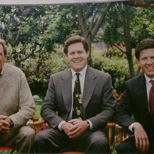 Richard Crenna with Ben McCain and Butch McCain.