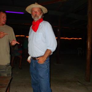 Aitutaki Cook Islands Crew told me it was cowboy western costume night at the restaurant I was the only one that dressed up