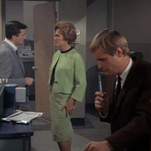 Still of Eve Arden, Robert Vaughn and David McCallum in The Man from U.N.C.L.E. (1964)