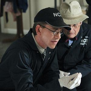 Still of David McCallum and Brian Dietzen in NCIS: Naval Criminal Investigative Service (2003)