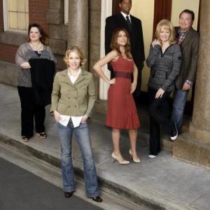 Still of Christina Applegate Jean Smart Barry Watson Kevin Dunn Jennifer Esposito Melissa McCarthy and Tim Russ in Samantha Who? 2007