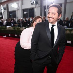 Melissa McCarthy and Ben Falcone at event of The 72nd Annual Golden Globe Awards 2015