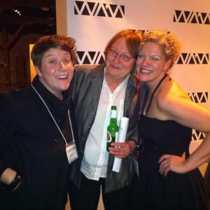 Executive Producer of WAM Festival S Siobhan McCarthy with Festival Funders Sponsors Opening Night Gala