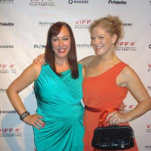 Producer Robyn Wiener and Producer S. Siobhan McCarthy on VIFF's Opening Gala's red carpet